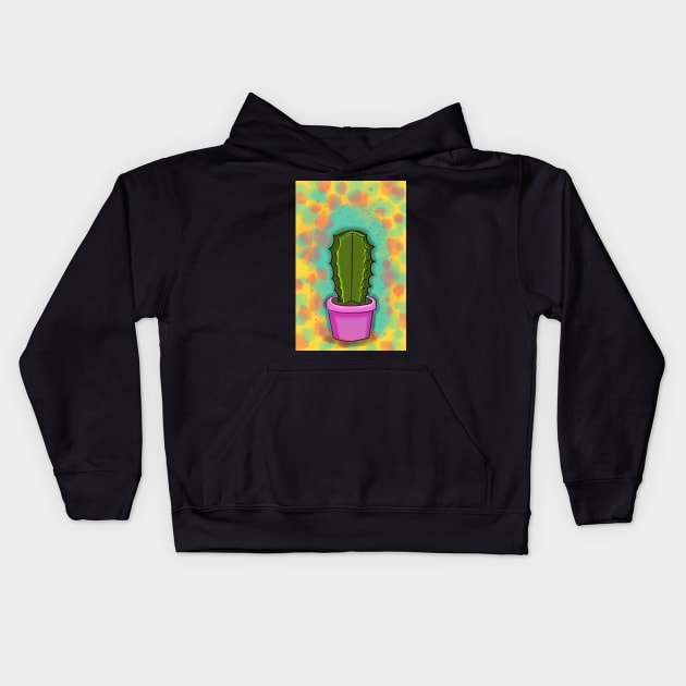 Cactus Kids Hoodie by Bylifeart